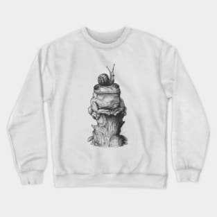 Frog and Snail Crewneck Sweatshirt